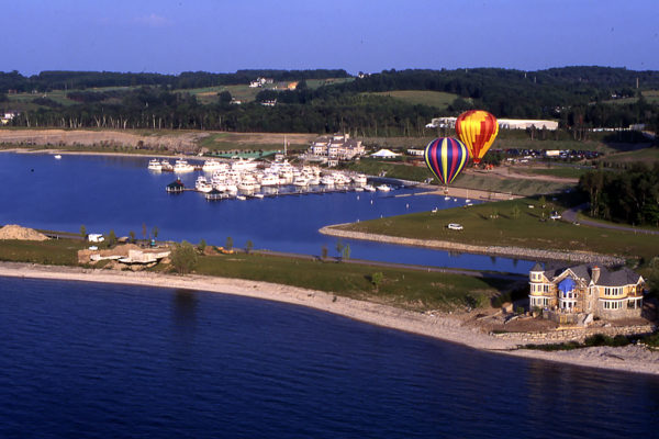 Aerial View of BHYC in the Mid-1990s