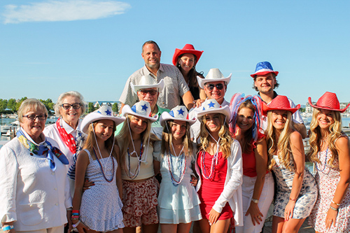 bay harbor yacht club, patriotic party